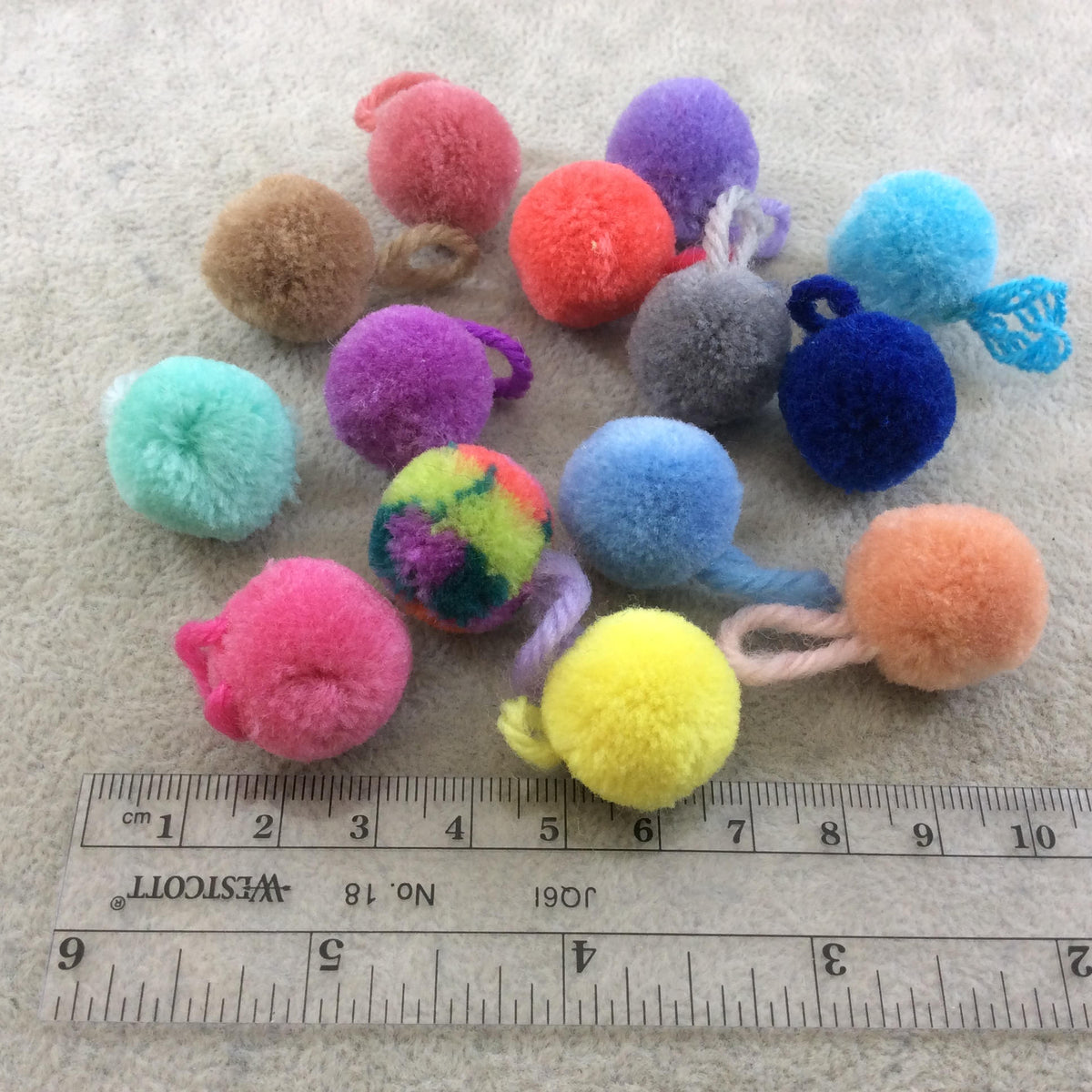 Wholesale Pom Pom Earrings, Bulk Order Pom Pom Earrings, Pom Pom