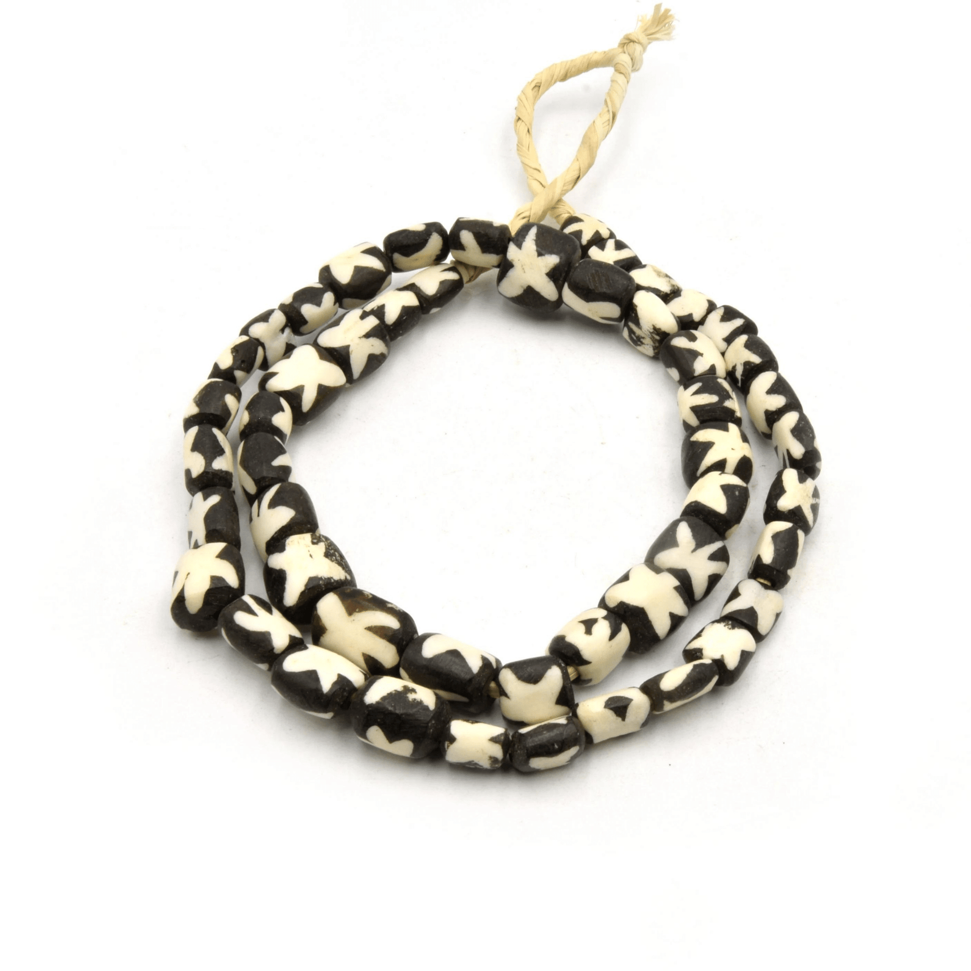 Bone Beads Tube Shaped African Fair Trade Beads