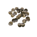 10mm Textured Bronze Plated Copper Wavy Disc/Heishi Washer Shaped Components - Sold in Bulk Packs of 25 Pieces - Great as Bracelet Spacers!