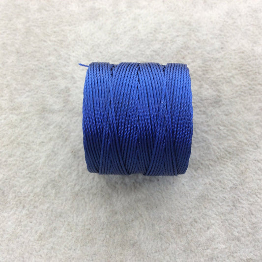 FULL SPOOL - Beadsmith S-Lon 210 Capri Blue Nylon Macrame/Jewelry Cord - Measuring 0.5mm Thick - 77 Yards (231 Feet) - (SL210-CB)