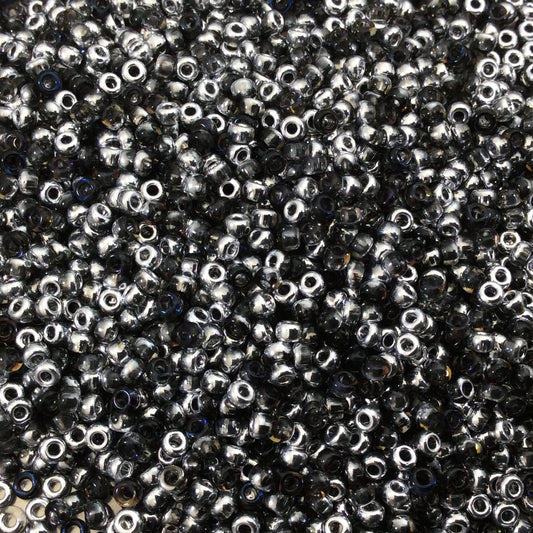 Size 11/0 Glossy Crystal-Base Bermuda Blue Miyuki/Czech Unions Glass Seed Beads - Sold by 24 Gm Tubes (~2500 Beads/Tube) - (11-131-29636)