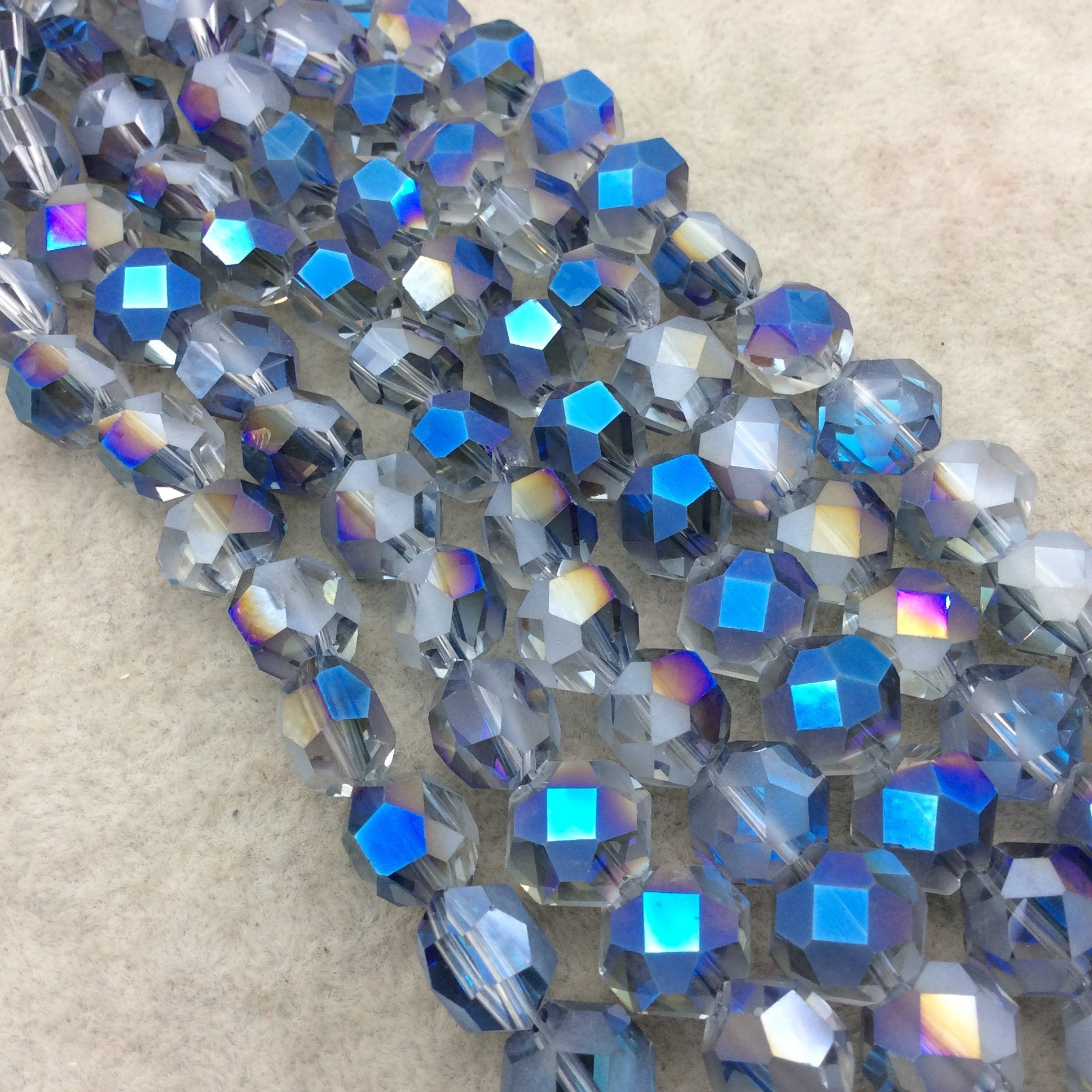 Electroplated Color Faceted Crystal Glass Beads for Jewelry Making Loose  Glass Beads - China Beads and Crystal Beads price