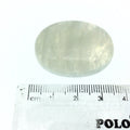 OOAK Single AAA Oval Shaped Iridescent Aqua/Blue Moonstone Flat Back Cabochon - Measuring 27mm x 35mm, 9mm Dome Height - Gemstone Cab