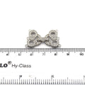 CZ Infinity Loops Clasp |  Necklace Clasp | bracelet Clasp | Jewelry Finding | Cubic Zirconia Clasps