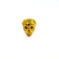 Crystal Skull Beads | 18mm x 20mm 3D Skull Glass Beads for Crafting