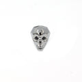 Crystal Skull Beads | 18mm x 20mm 3D Skull Glass Beads for Crafting