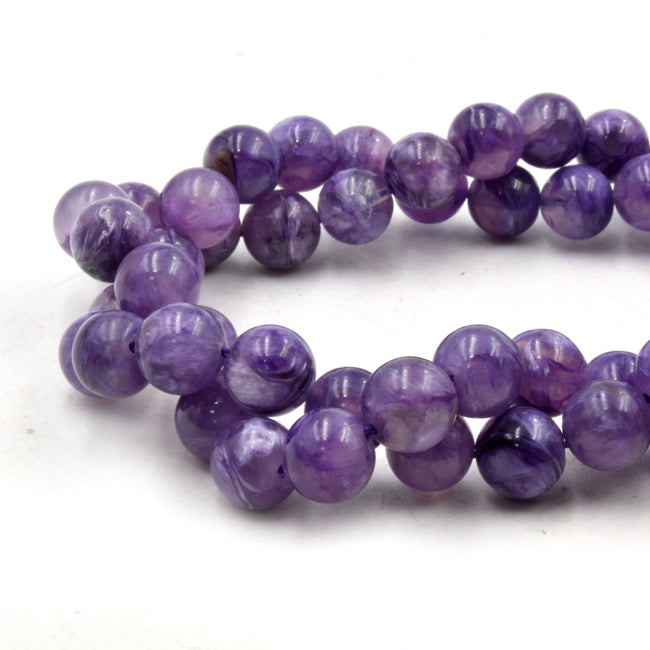 Charoite beads deals