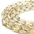 Chinese Crystal Beads | Twisted Teardrop Beads | Translucent Chinese Crystal Teardrop | Loose Beads