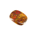 Moroccan Seam Cabochon | Rectangle Flat Back Cabochon | 30mm x 35mm - 6mm Dome Height | OOAK Natural Gemstone Cabochon