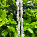 12mm Gray Moonstone Faceted Nugget Beads