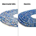 Crystal Beads | AAA Mystic Micro Faceted Transparent Rondelle Crystal Beads