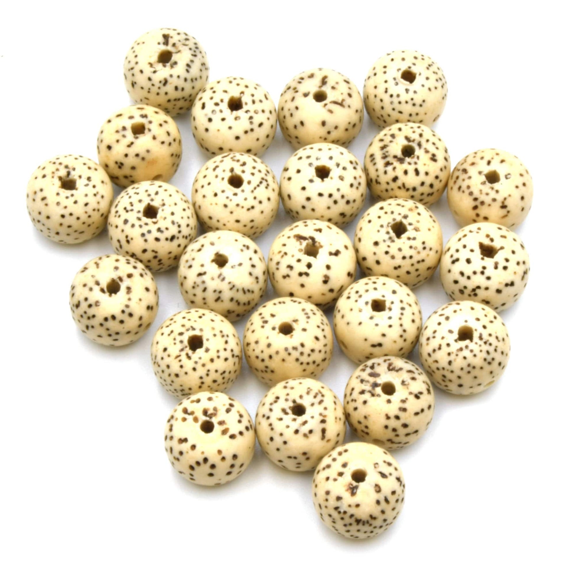 Bodhi Beads Natural AAA | Lotus Seed Beads | Moon and Stars Beads