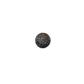 10mm Genuine Pave Diamond Encrusted Gunmetal Plated Sterling Silver Round/Ball Shaped Bead - Style #81 - 0.77 Carats - Sold Individually